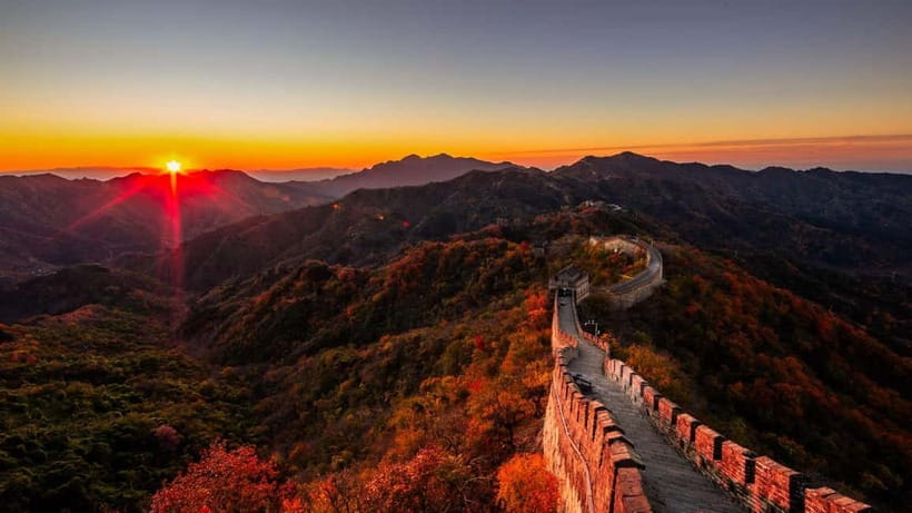 Twilight Glow at Badaling Great Wall Evening Bus Tour+Ticket - From Beijing to the Wall: Evening Coach Comfort