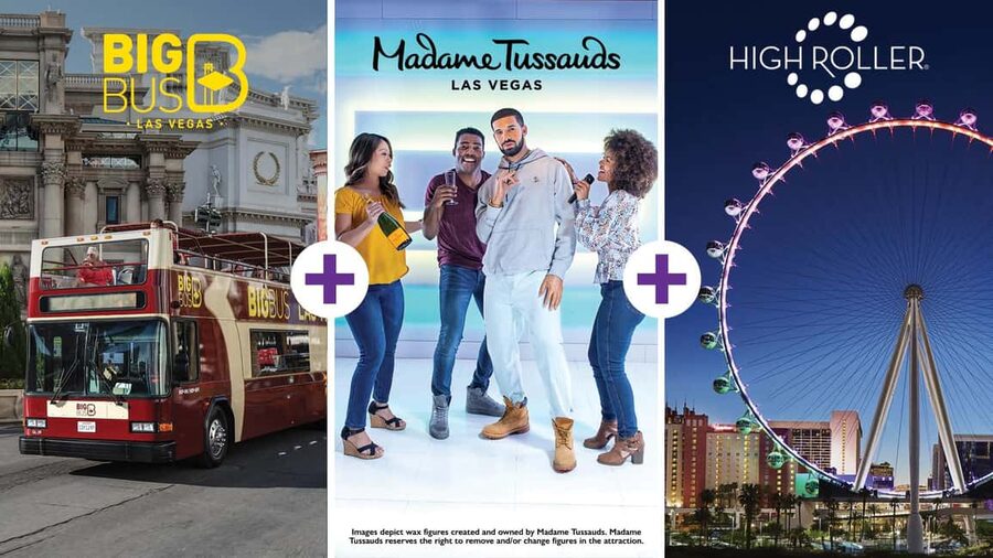 Vegas: Madame Tussauds, High Roller, & Hop-on Hop-off Tour - Madame Tussauds at the Venetian: celebrity wax poses that actually feel personal