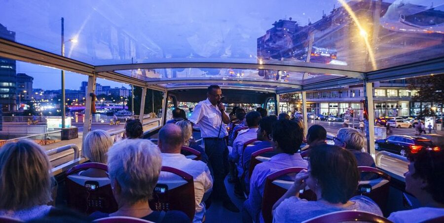 Vienna: Big Bus Evening Sightseeing Bus Tour with Live Guide - The Ride Experience: Live Guide + Headset Safety Net
