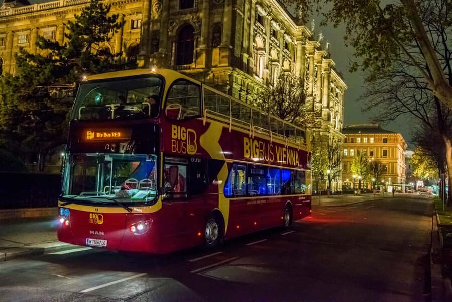 Vienna: Big Bus Evening Sightseeing Bus Tour with Live Guide - Prater and the Giant Ferris Wheel Moment