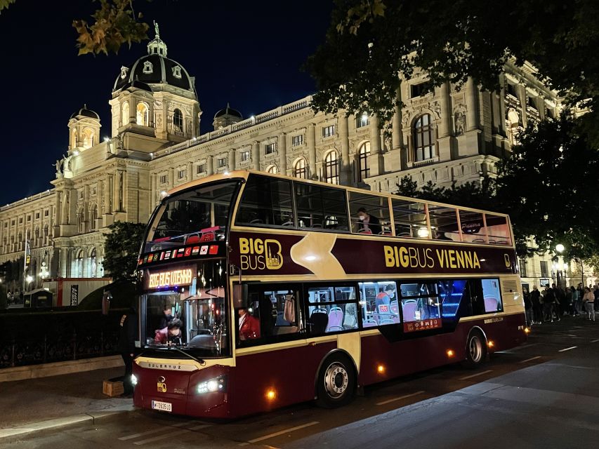 Vienna: Big Bus Evening Sightseeing Bus Tour with Live Guide - Where You Should Sit for Better Views