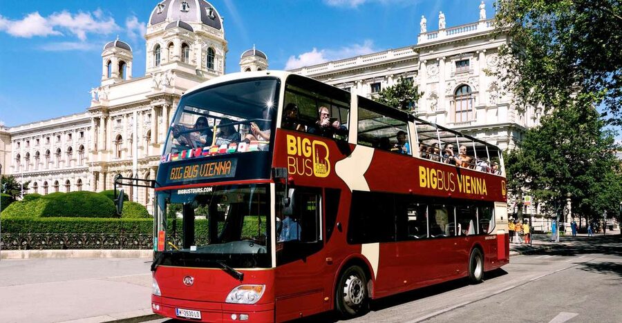 Vienna: Big Bus Hop-On, Hop-Off Tour by Open-Top Bus - City Route: From the Imperial Center Toward Danube Island