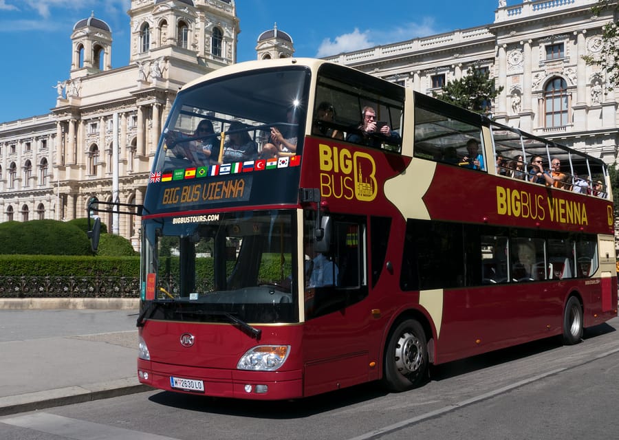 Vienna: Hop-on Hop-off, Ferris Wheel, and River Cruise - Palace Route reality: Schönbrunn plus the big names, with entry not included