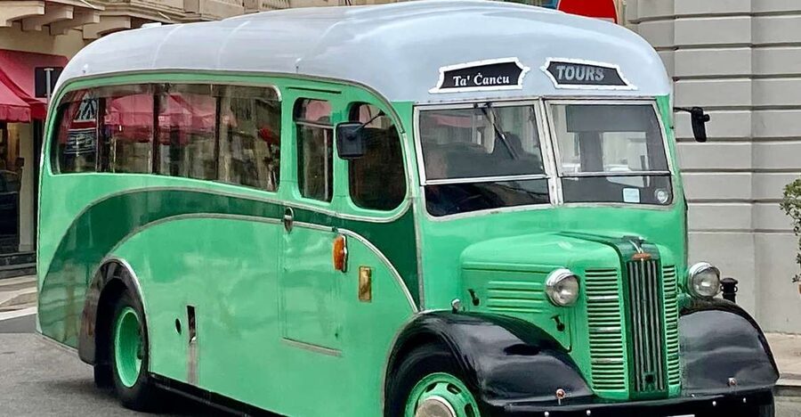 Vintage Bus Tour: Aviation Museum & Mosta Church inc Platter - WWII shelters beside the church: a tour into the ground