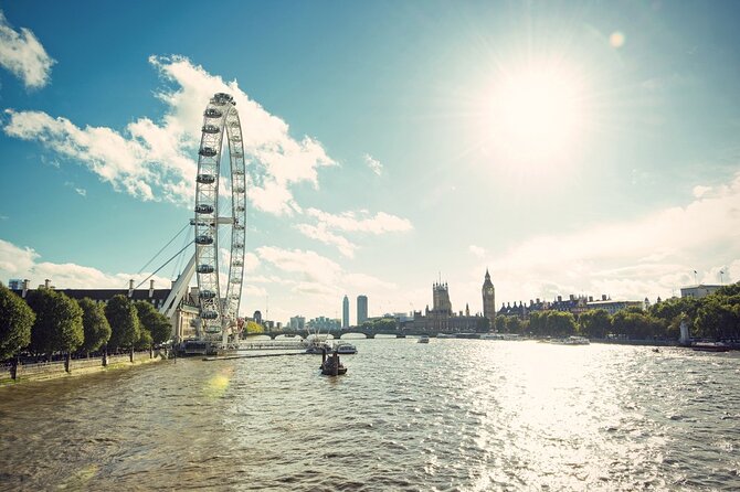 Vintage London Bus Tour Including Cruise with London Eye Option - Westminster and the Parliament area: quick hits with big context