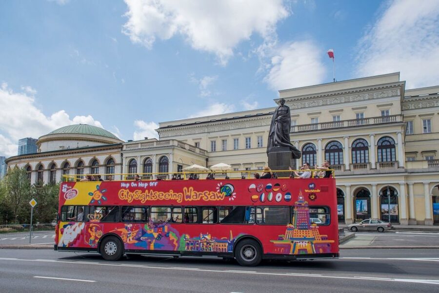 Warsaw: City Sightseeing Hop-On Hop-Off Bus Tour - How long is the tour, and how often will you wait?