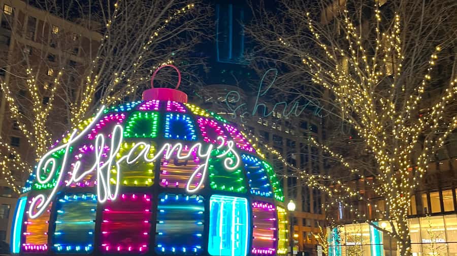 Washington, DC: Christmas Tree & Holiday Lights Bus Tour - CityCenterDC Tree Viewing, National Mistletoe, and the Festival of Lights