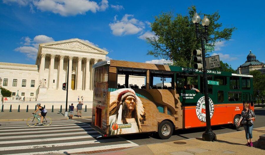 Washington, DC: Hop-On Hop-Off Old Town Trolley City Tour - Tidal Basin Thinking: Jefferson Memorial and the FDR to MLK Axis