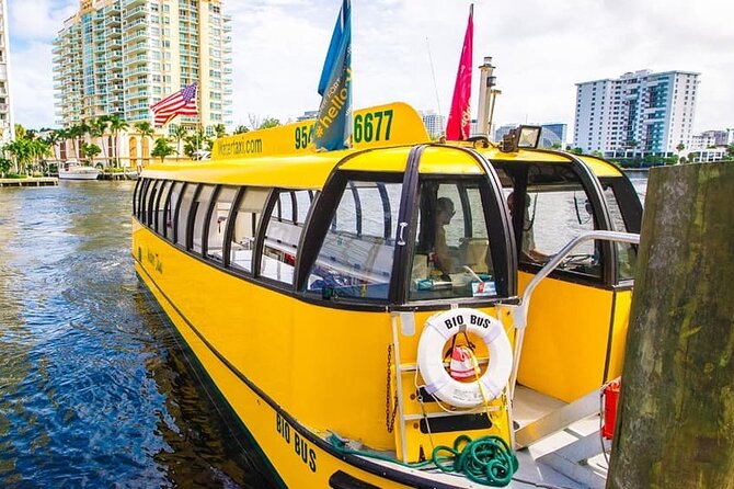 Water Taxi All Day hop-on hop-off Venice of America Boat Tour - Fort Lauderdale From the Water: Why the Venice of America Nickname Works
