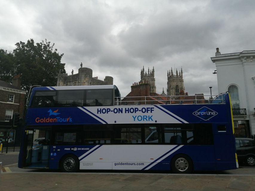 York: Hop-on Hop-off Sightseeing Bus Tour - Clifford’s Tower: matching the skyline to the story