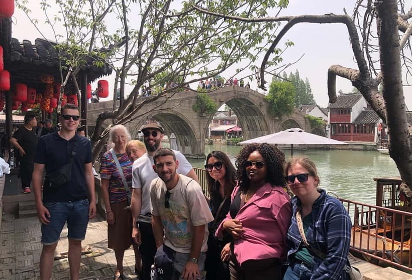 Yu Garden, Old Street, Bund & Zhujiajiao Water Town Bus Tour - The bus ride to Zhujiajiao: where the day starts to feel like a getaway